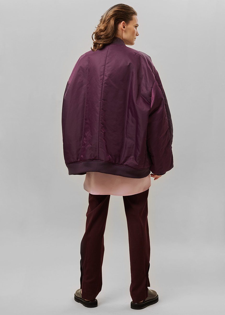 Astra Bomber Jacket - Royal Purple