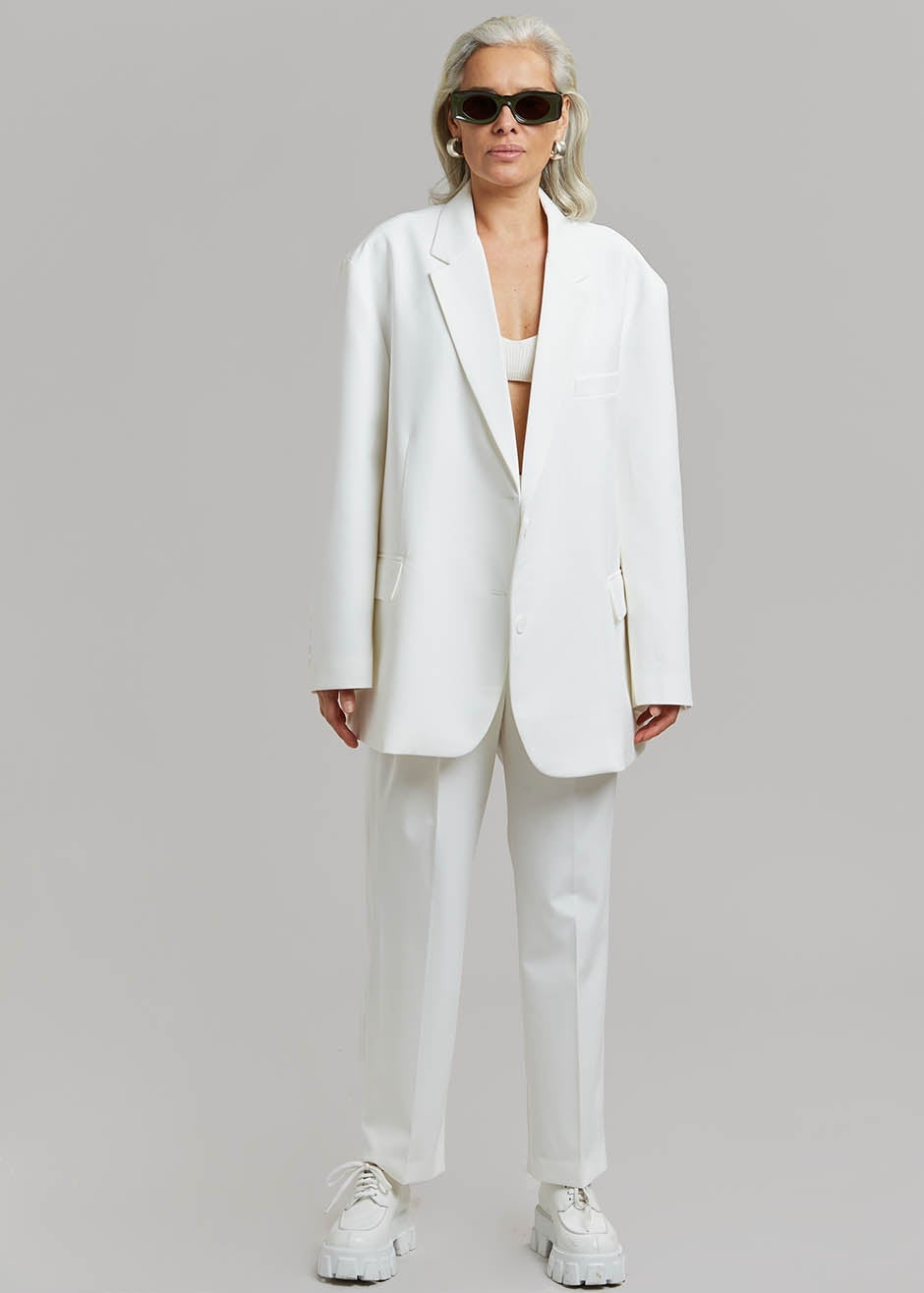 Bea Blazer - White