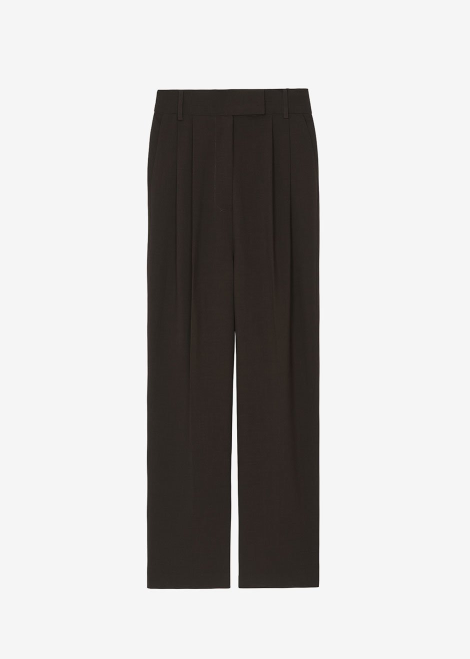 Bea Suit Pants - Dark Espresso