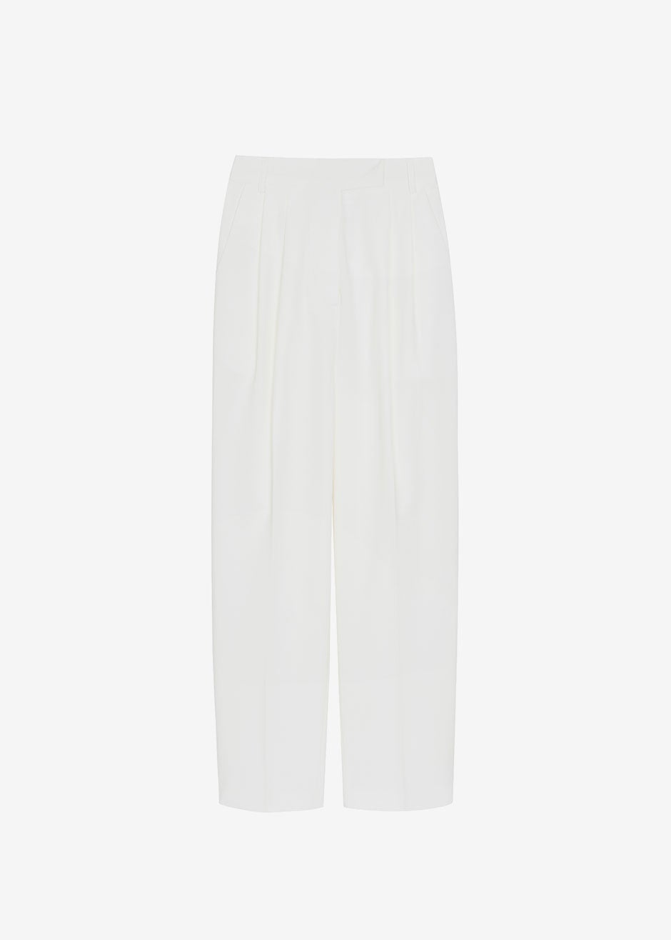 Bea Suit Pants - White