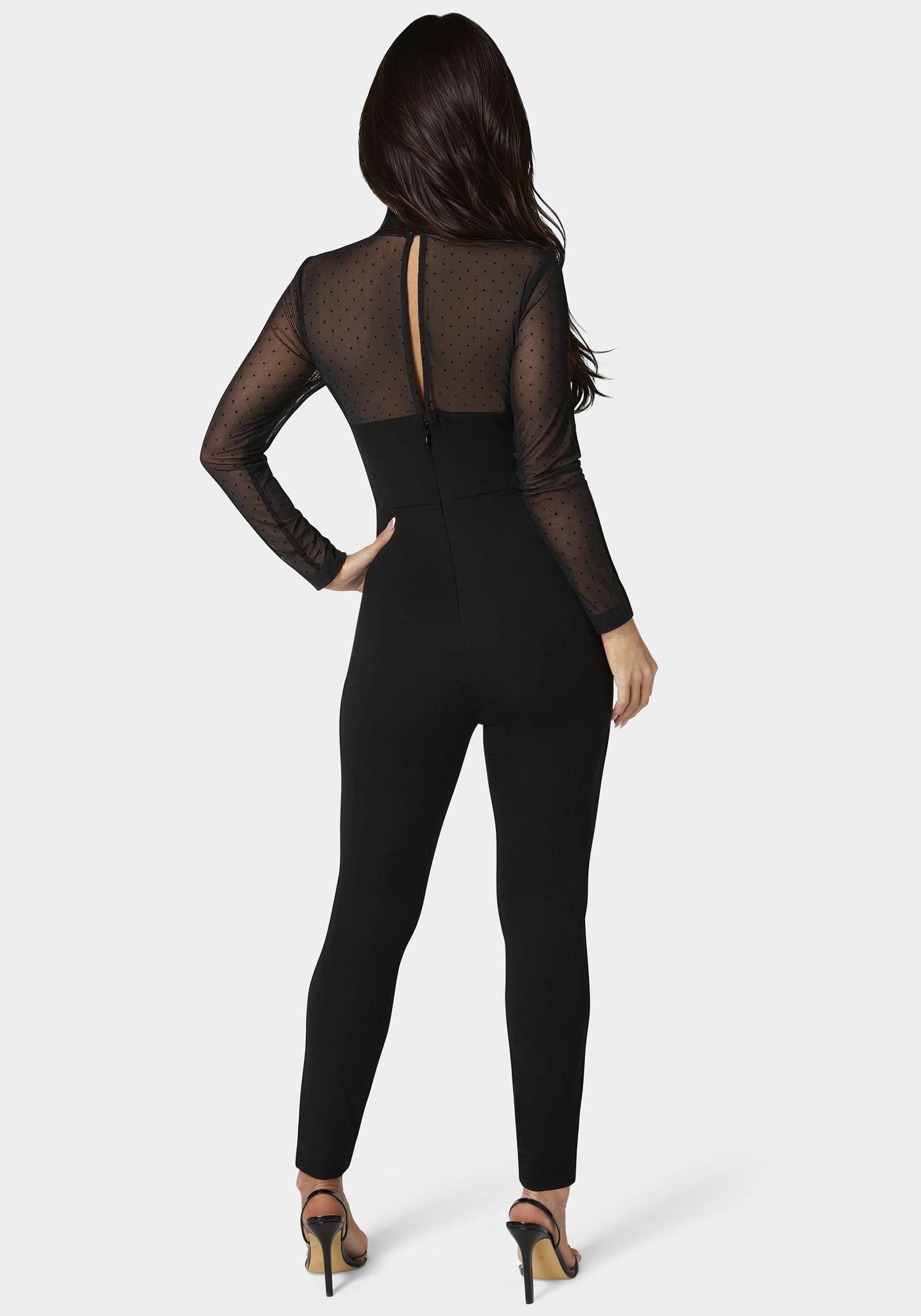 Lace Applique Catsuit