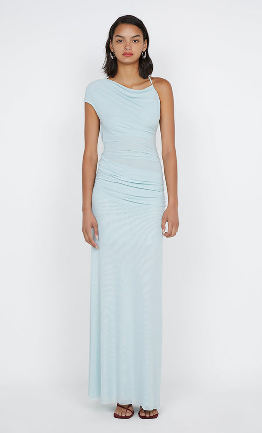 ALARA ASYM DRESS - OCEAN MIST