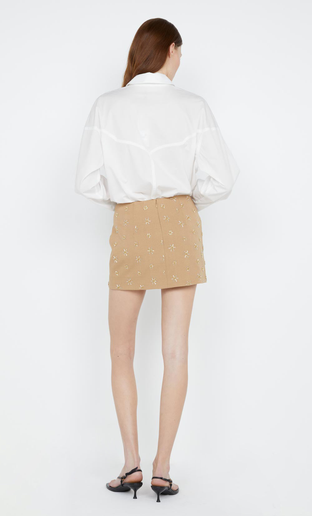 ARLO YOKE SHIRT  - IVORY