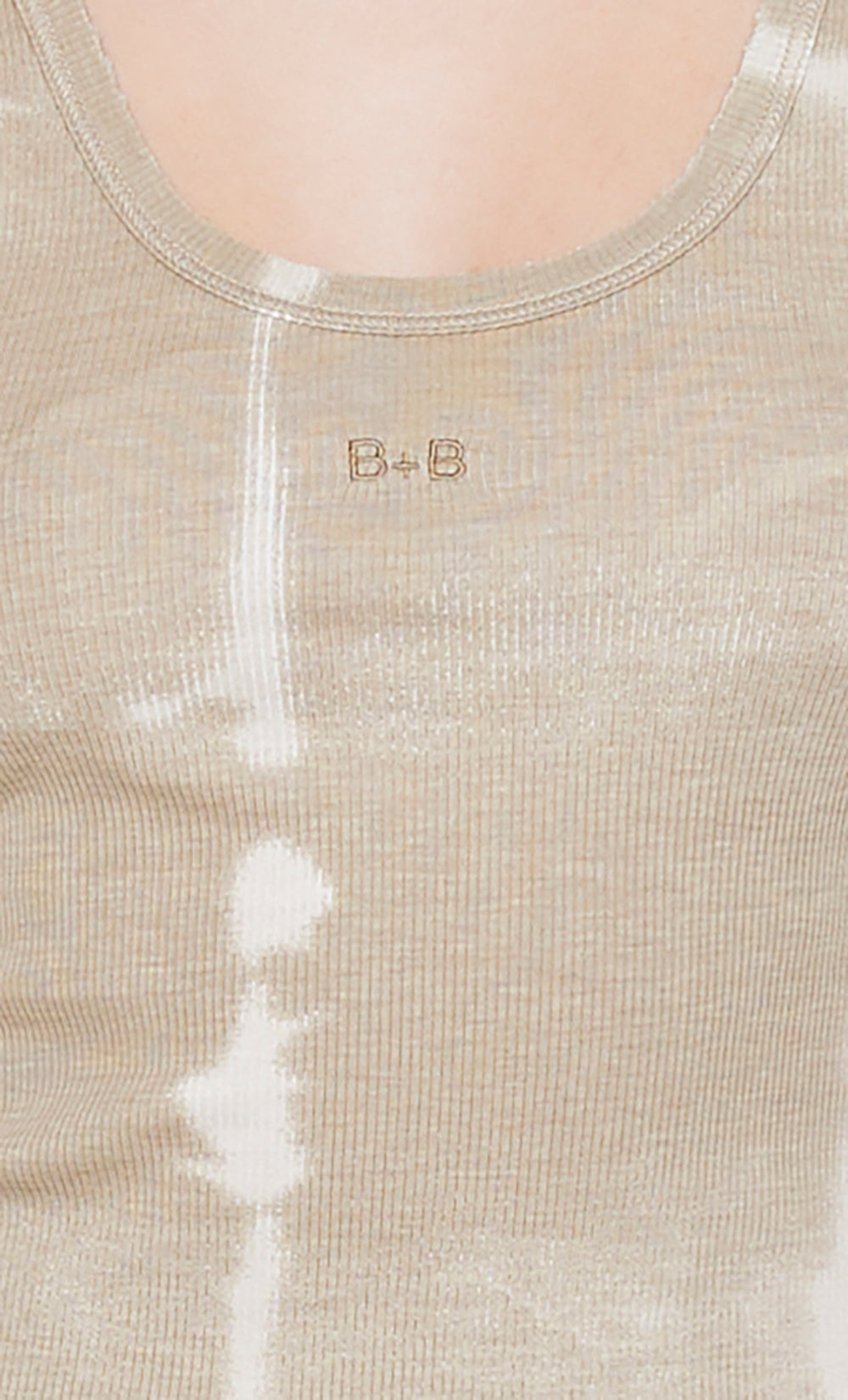 B+B TANK  - SAND TIE DYE