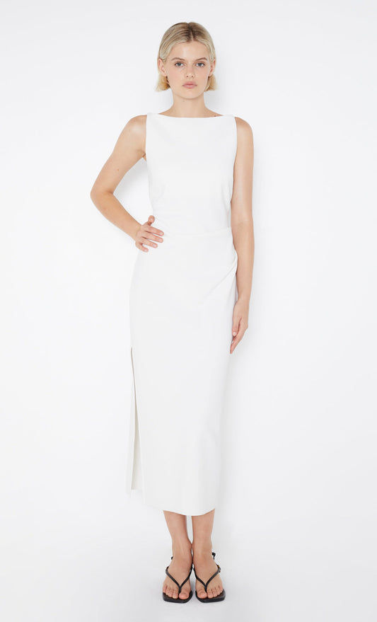 BE MINE TUCK DRESS - IVORY