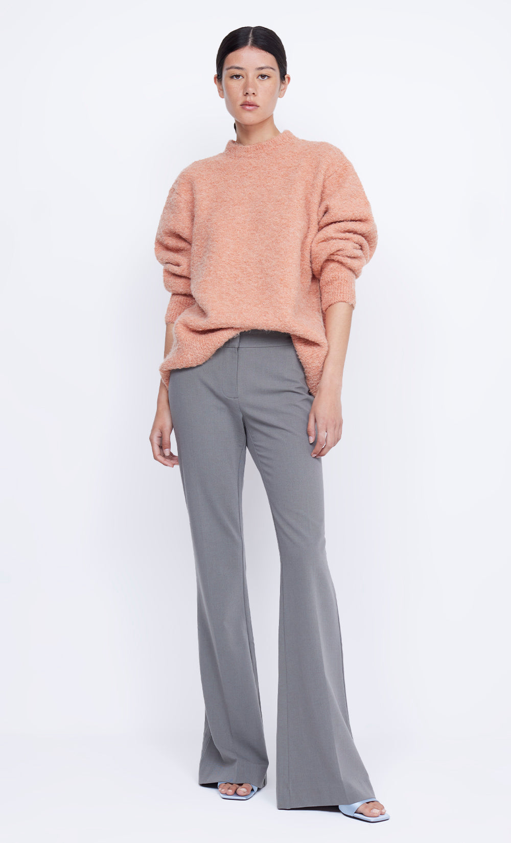 BRICE KNIT JUMPER - PEACH