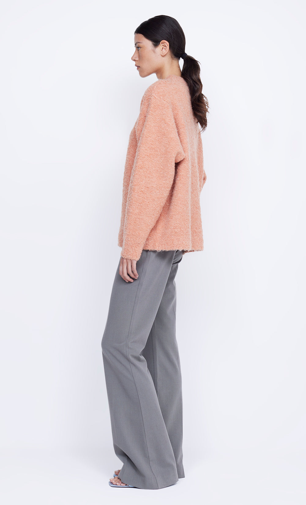 BRICE KNIT JUMPER - PEACH