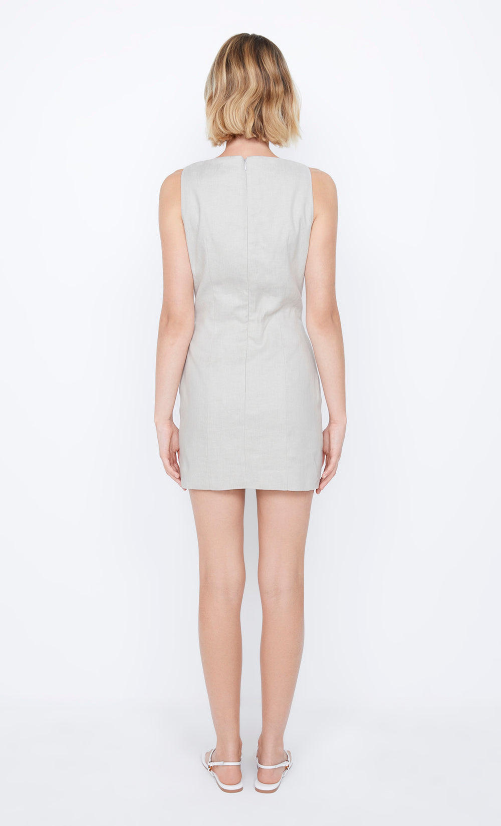 CARO MINI DRESS - STONE