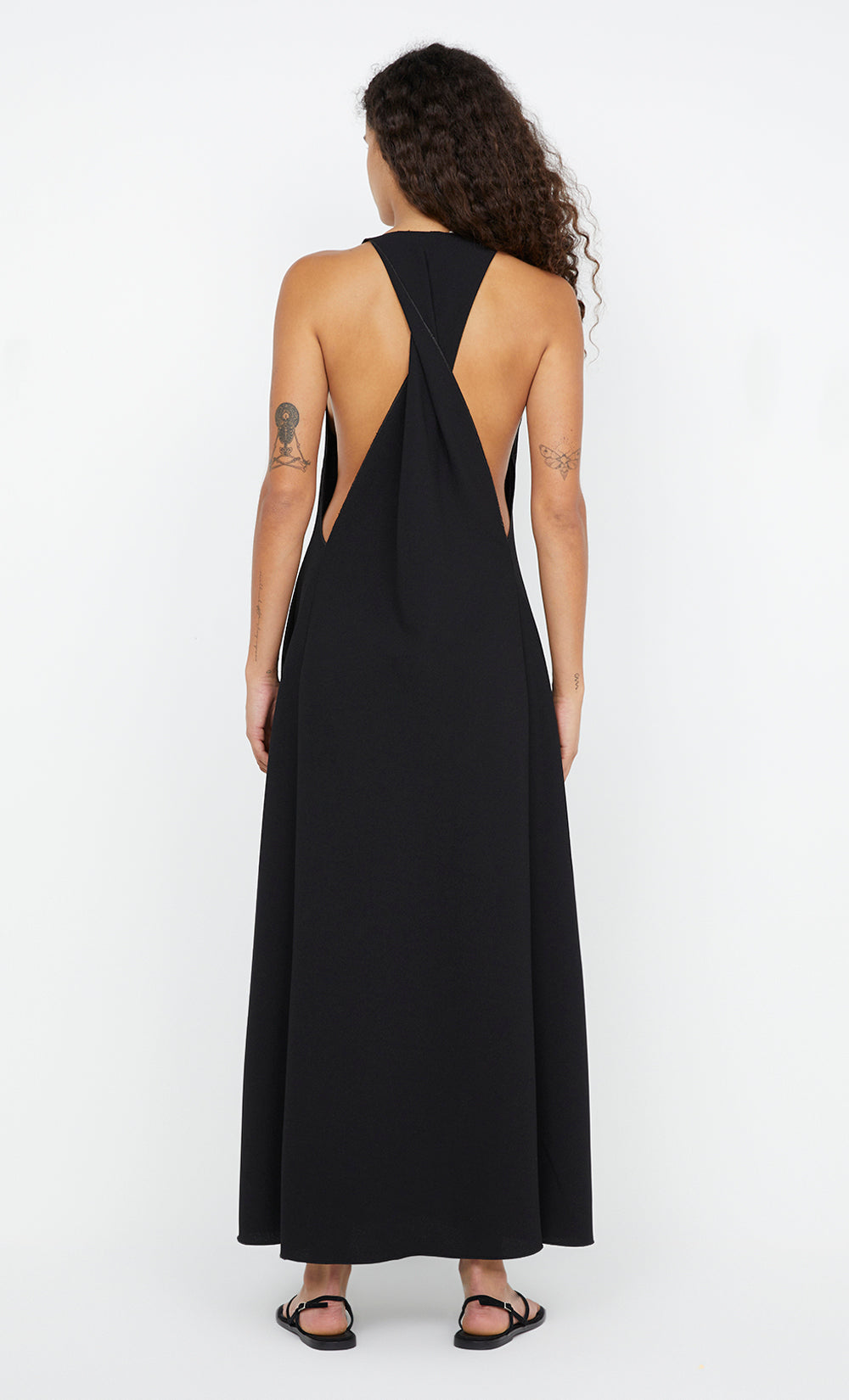 DELAINEY MAXI DRESS - BLACK