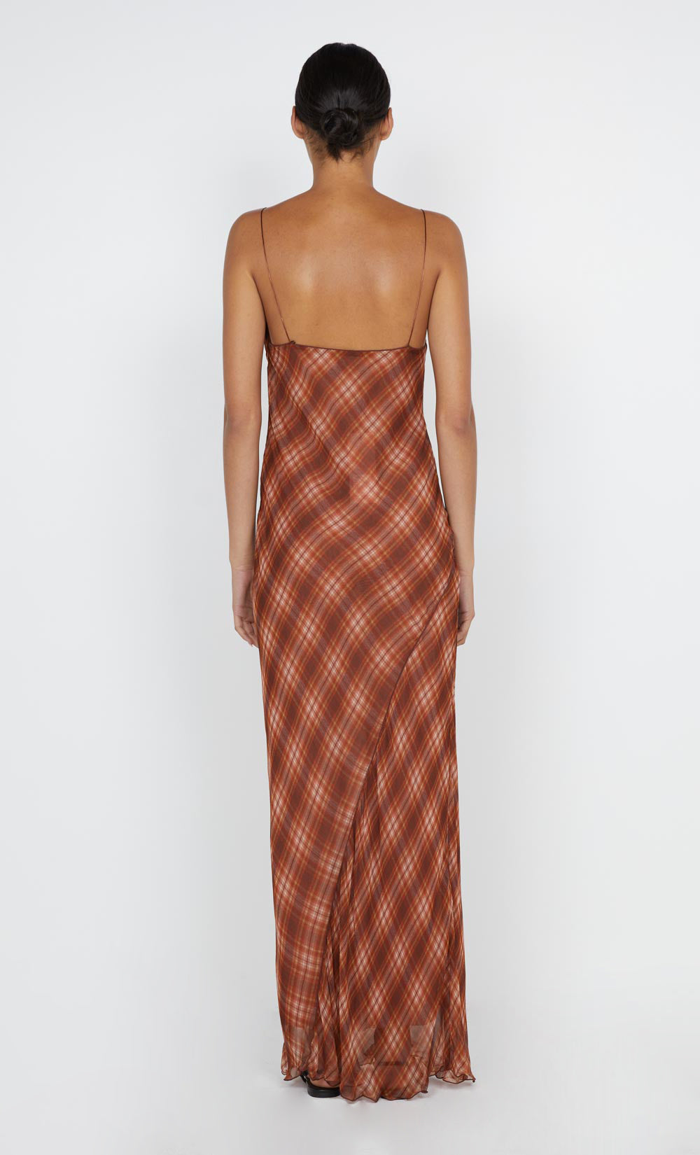 DEVI MAXI DRESS - DESERT CHECK