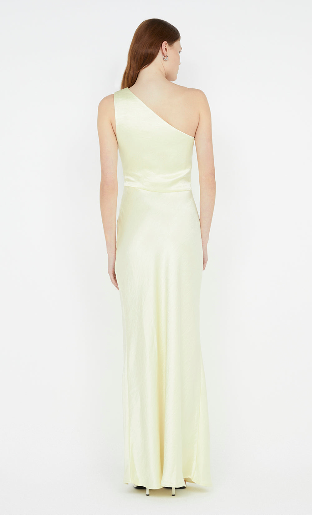 THE DREAMER ASYM DRESS - ICE YELLOW