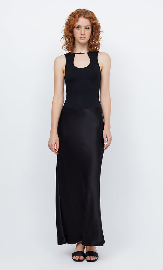 EMA MAXI DRESS - BLACK/BLACK