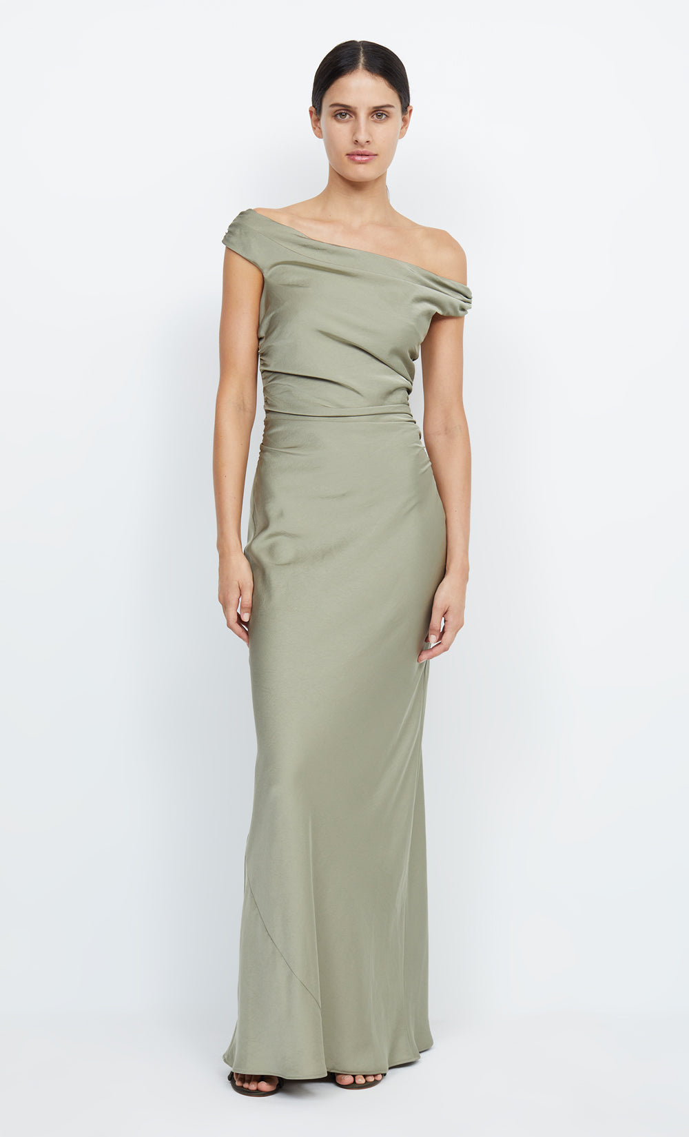 ETERNITY OFF SHOULDER MAXI - SAGE