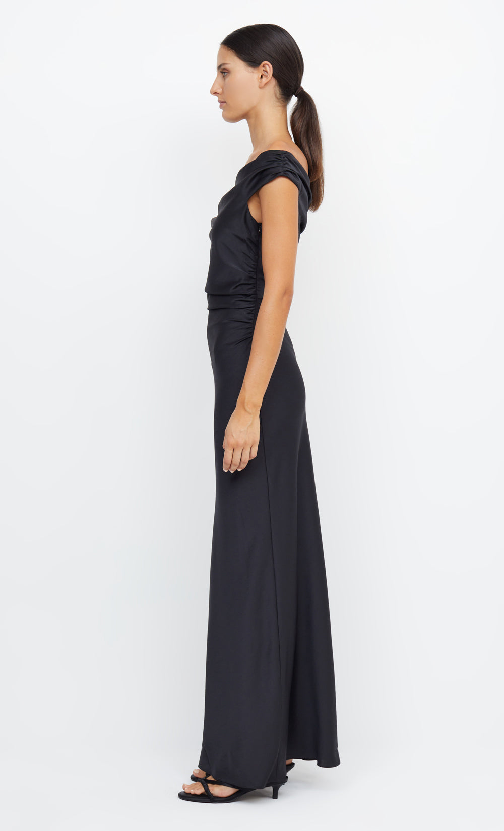 ETERNITY OFF SHOULDER MAXI - BLACK