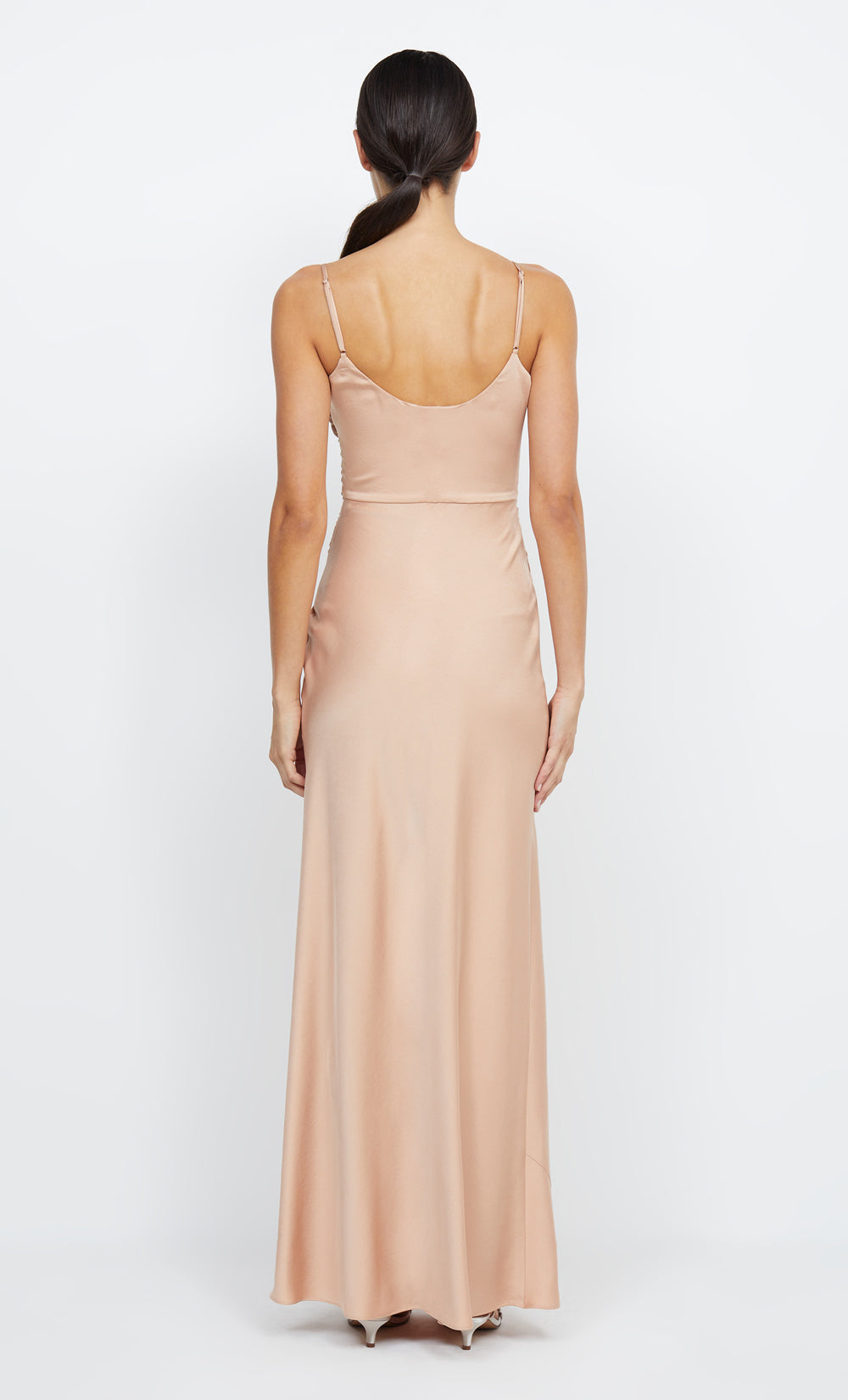 ETERNITY SCOOP MAXI DRESS - ROSE GOLD