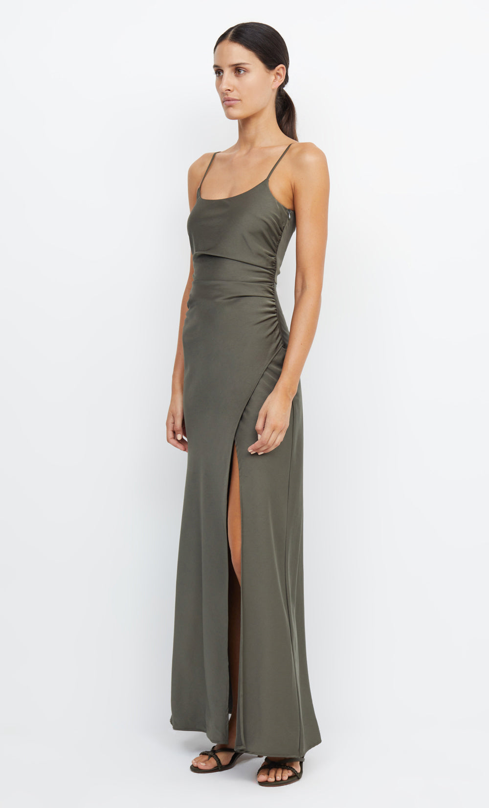 ETERNITY SCOOP MAXI DRESS - DARK WILLOW