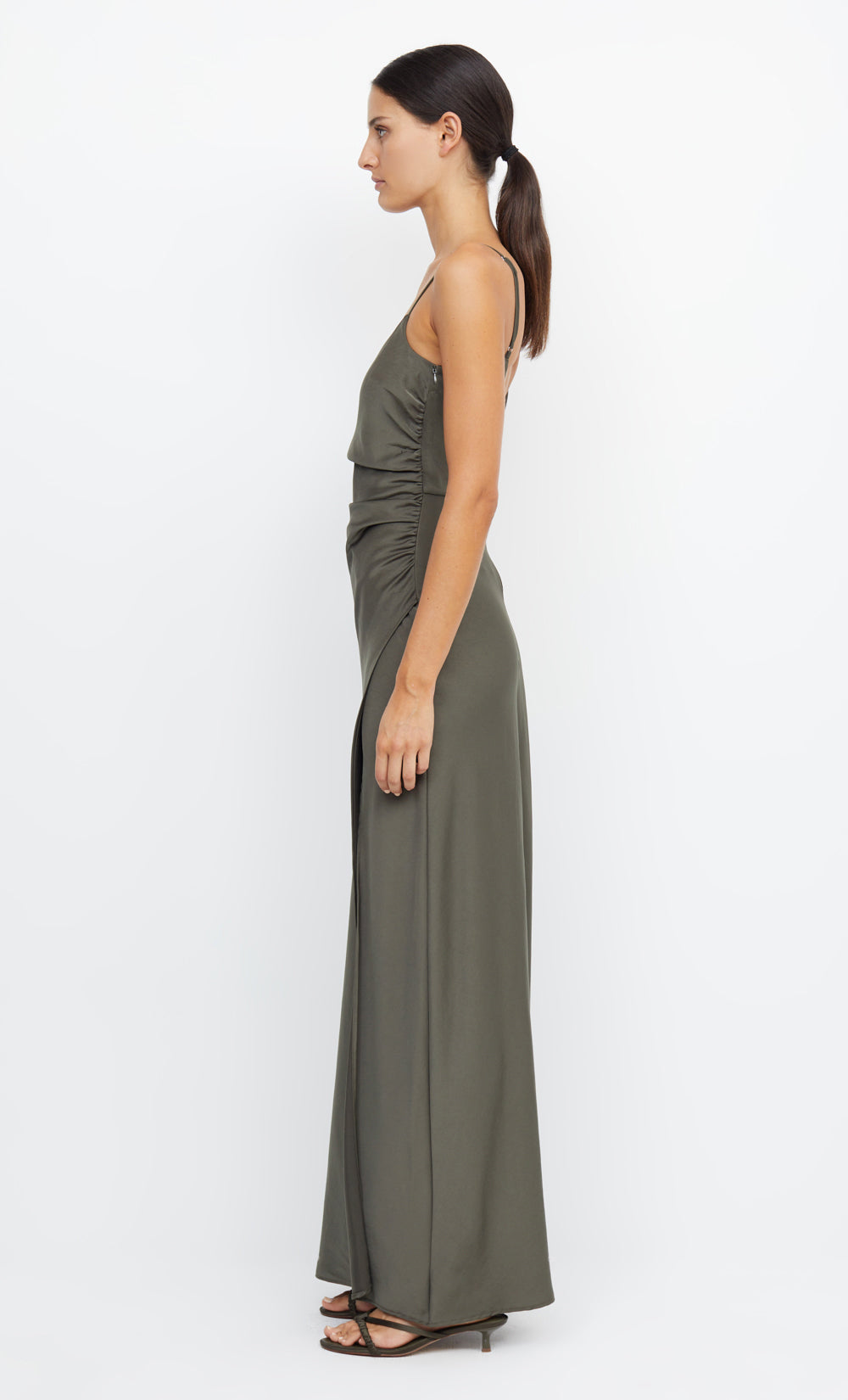 ETERNITY SCOOP MAXI DRESS - DARK WILLOW