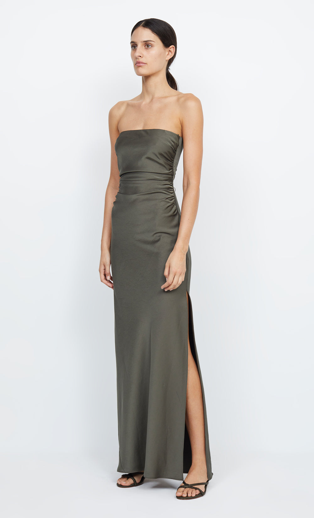 ETERNITY STRAPLESS MAXI - DARK WILLOW