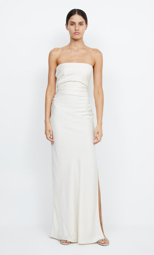 ETERNITY STRAPLESS MAXI - CREAM