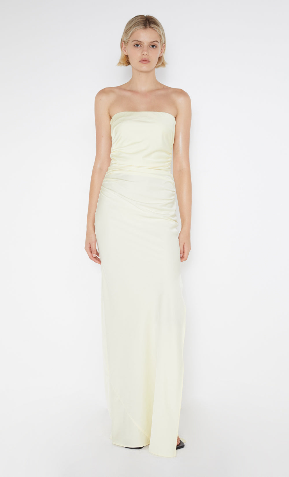 ETERNITY STRAPLESS MAXI  - ICE YELLOW