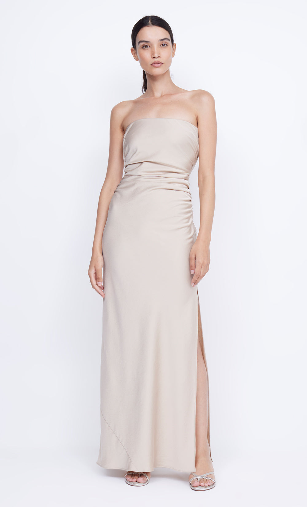 ETERNITY STRAPLESS MAXI - SAND