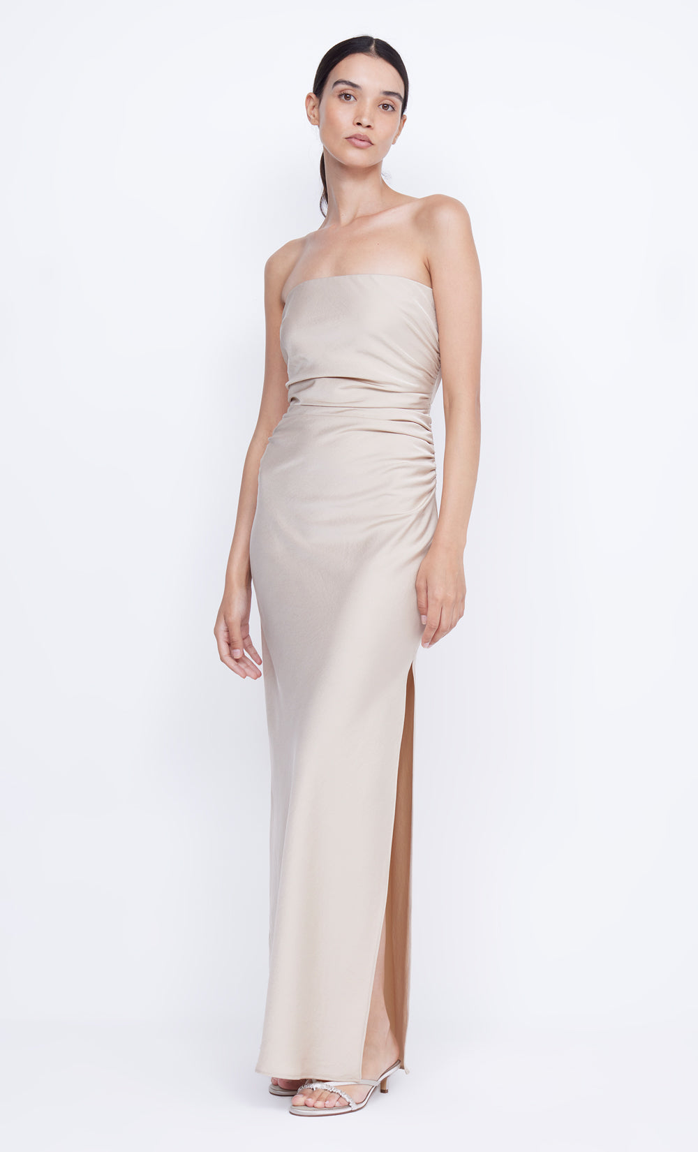 ETERNITY STRAPLESS MAXI - SAND