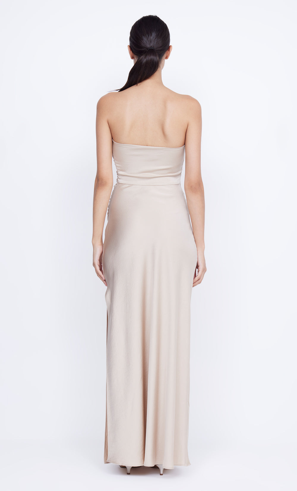 ETERNITY STRAPLESS MAXI - SAND