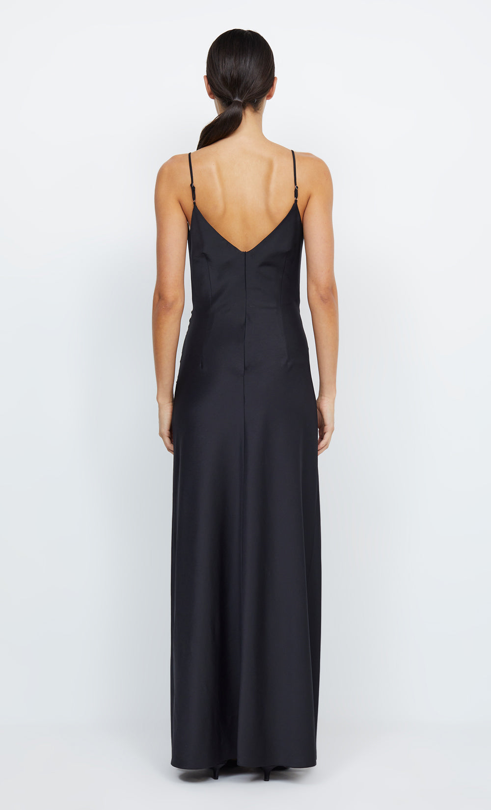 ETERNITY V MAXI DRESS - BLACK