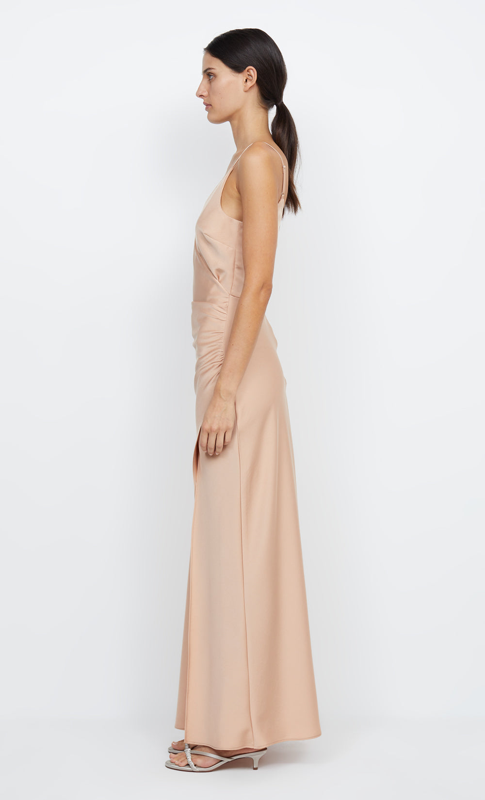 ETERNITY V MAXI DRESS - ROSE GOLD