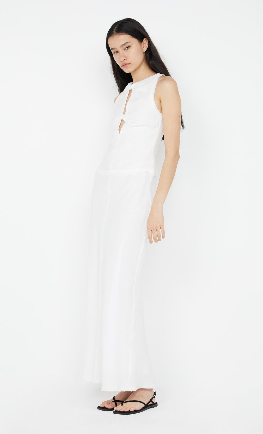 EVERLY DRESS - WHITE