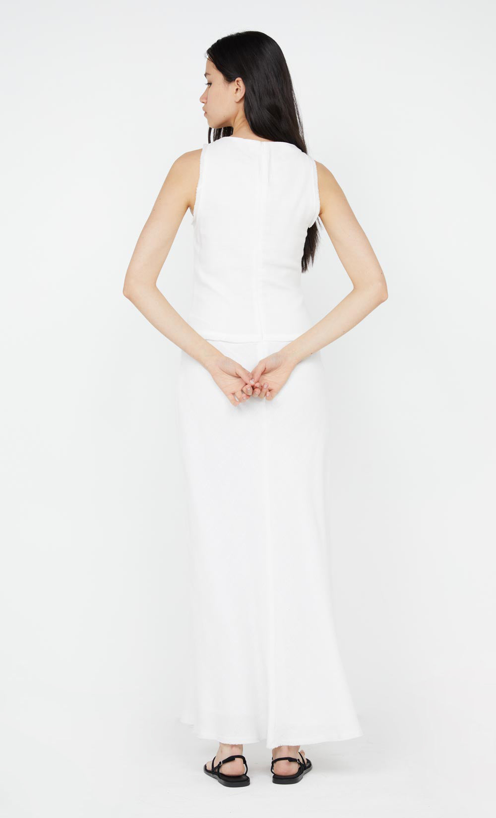 EVERLY DRESS - WHITE