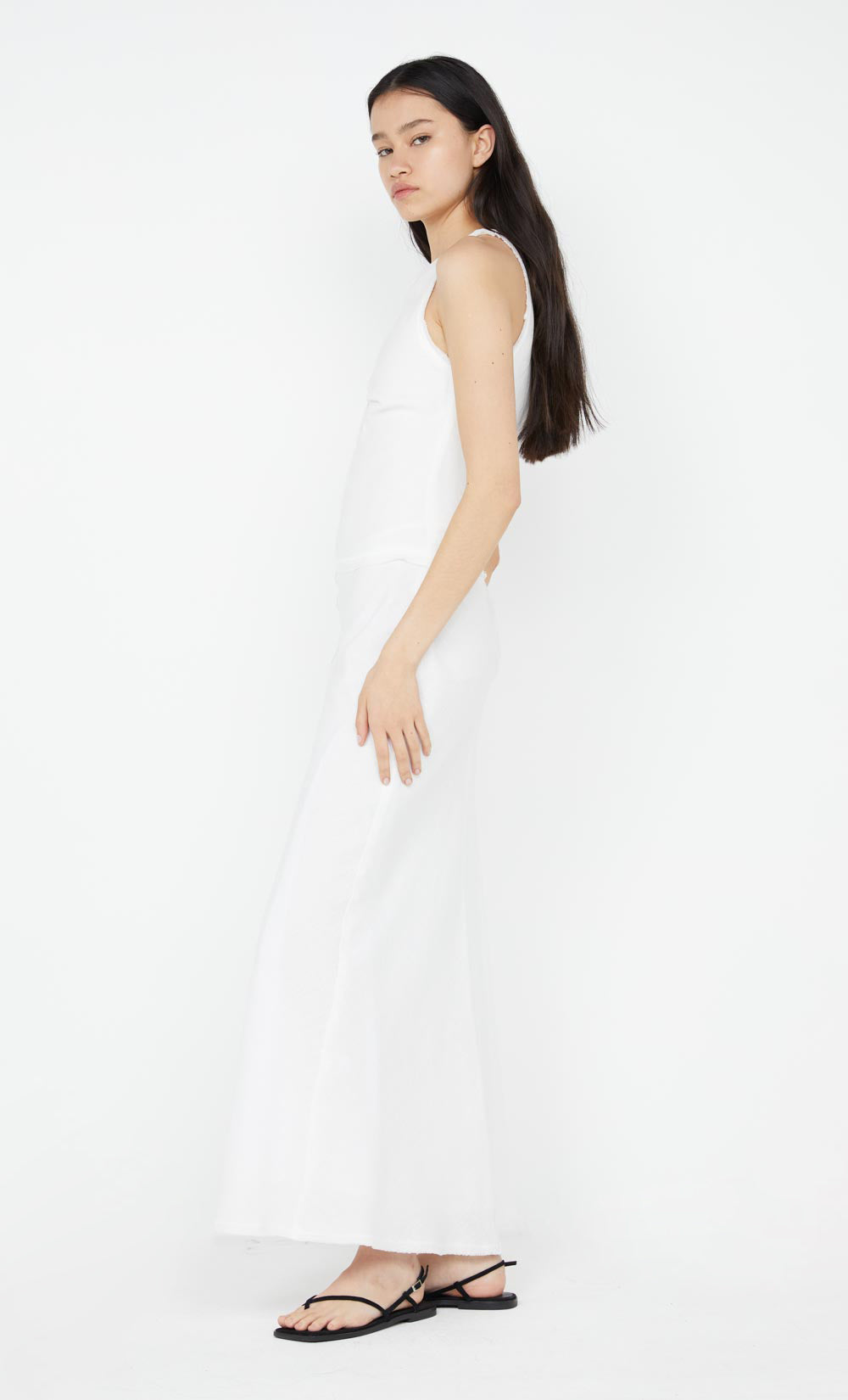 EVERLY DRESS - WHITE