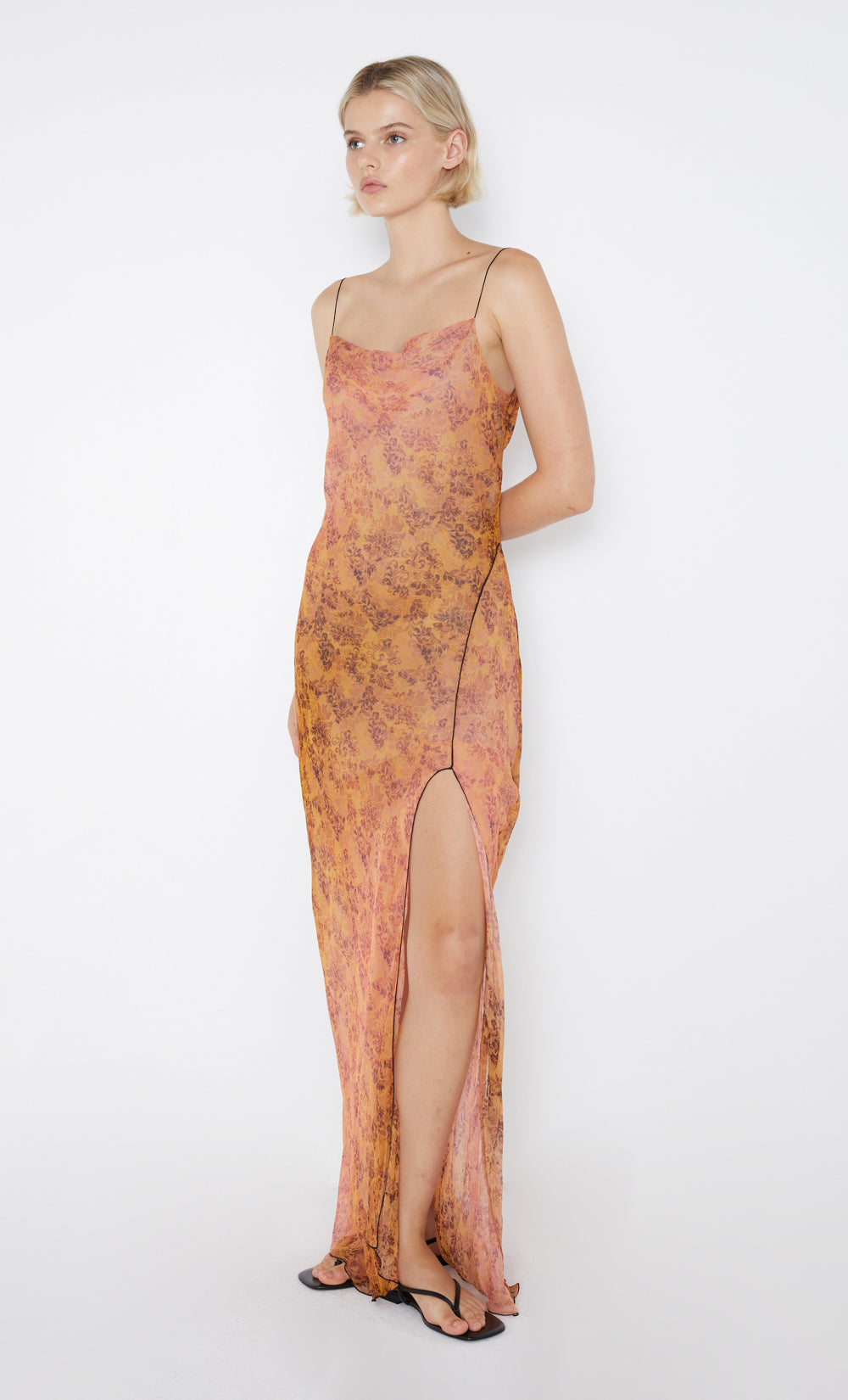 FLEUR DE LIS MAXI DRESS - FLEUR