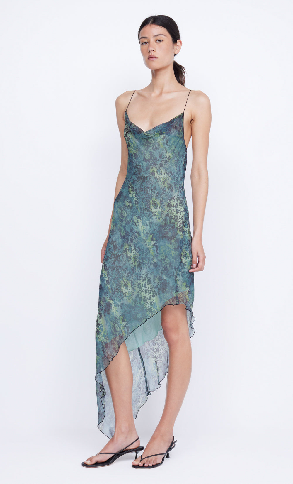 MERISOL SLIP DRESS - NOUVEAU BLEUE