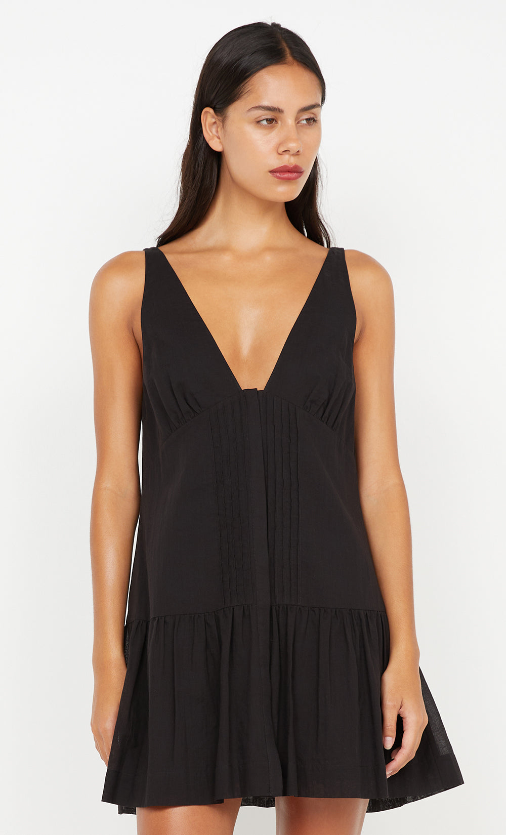 FRANKA MINI DRESS - BLACK