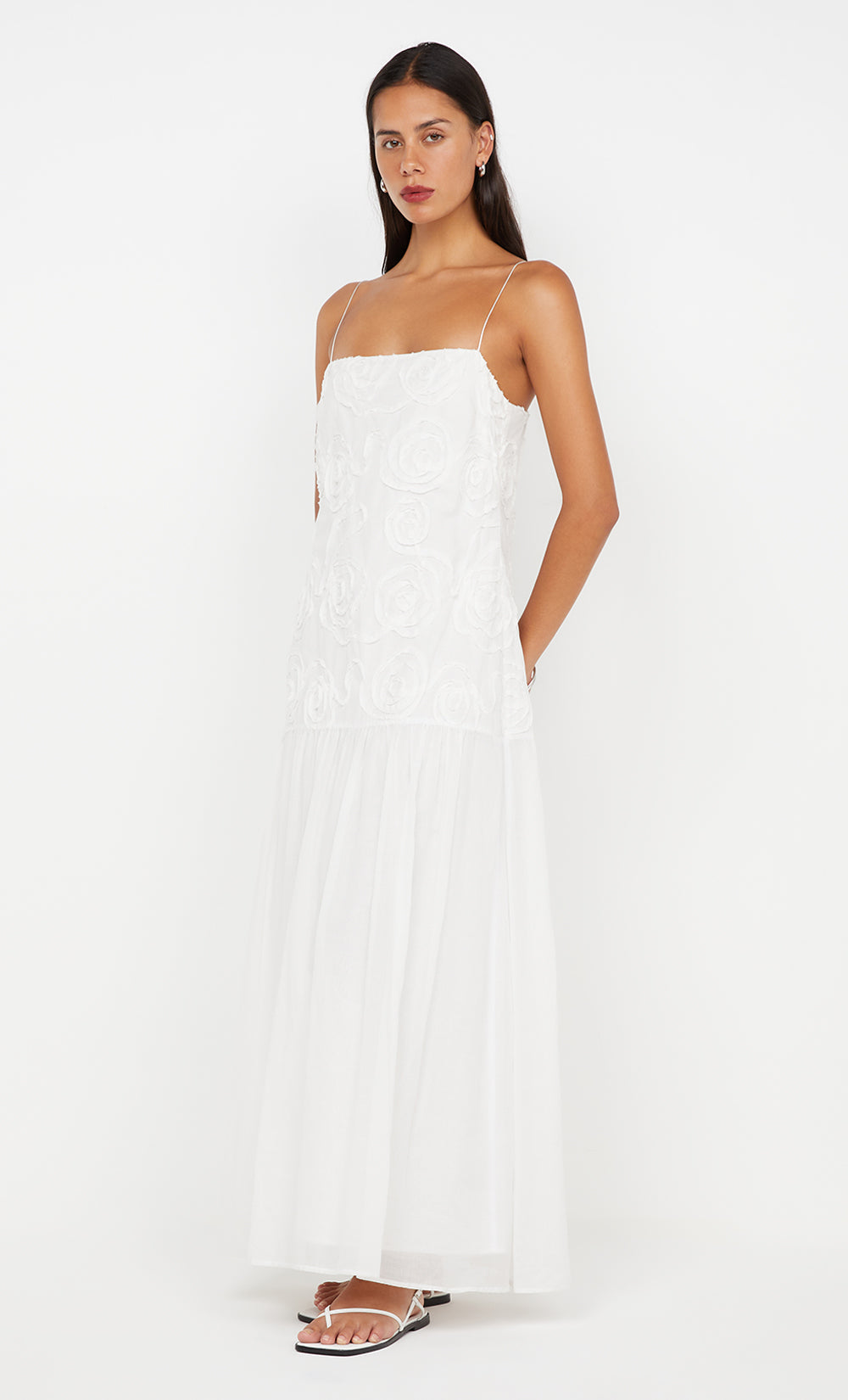 HAZE MAXI DRESS - WHITE