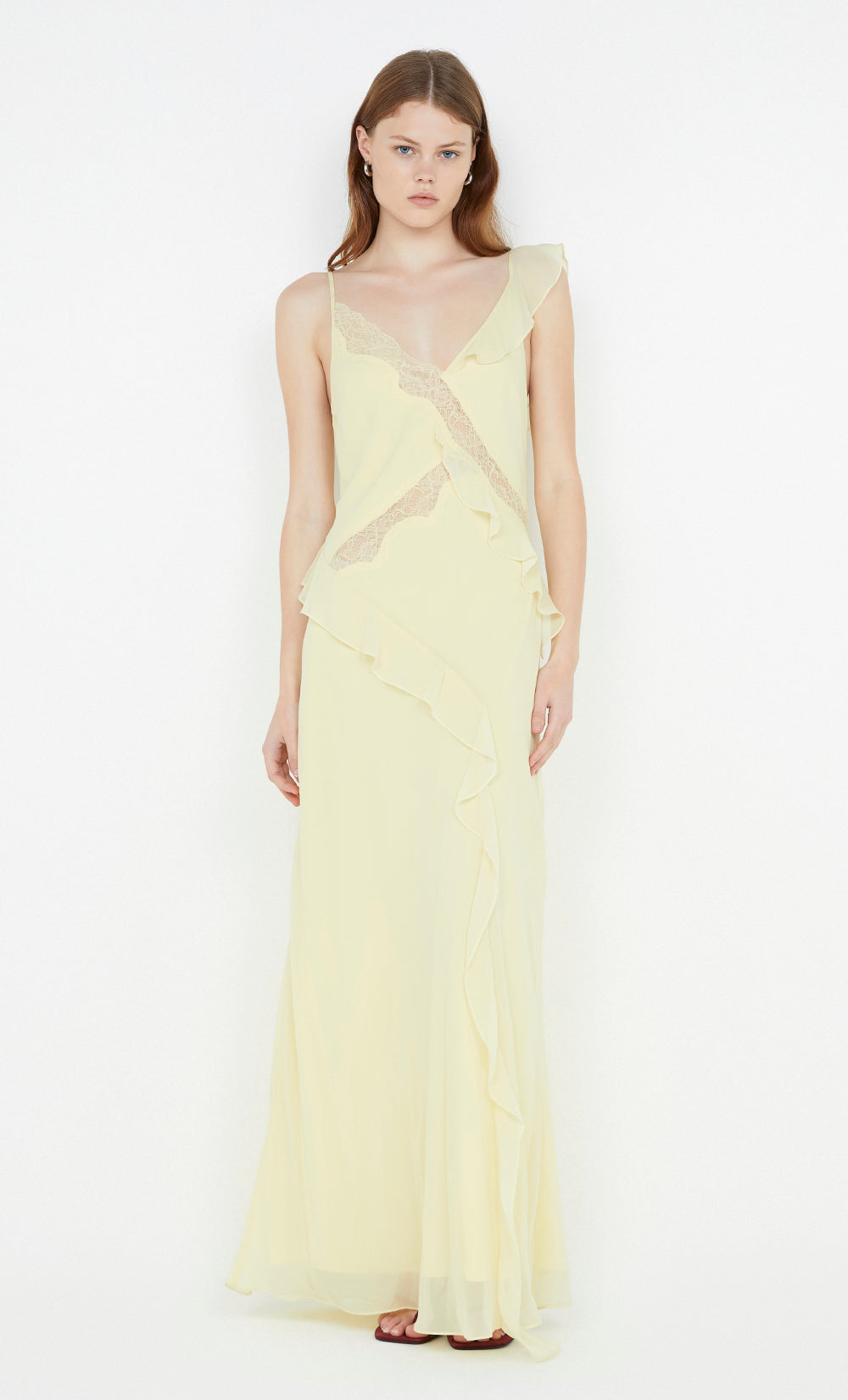 KNOX MAXI DRESS - ICE YELLOW