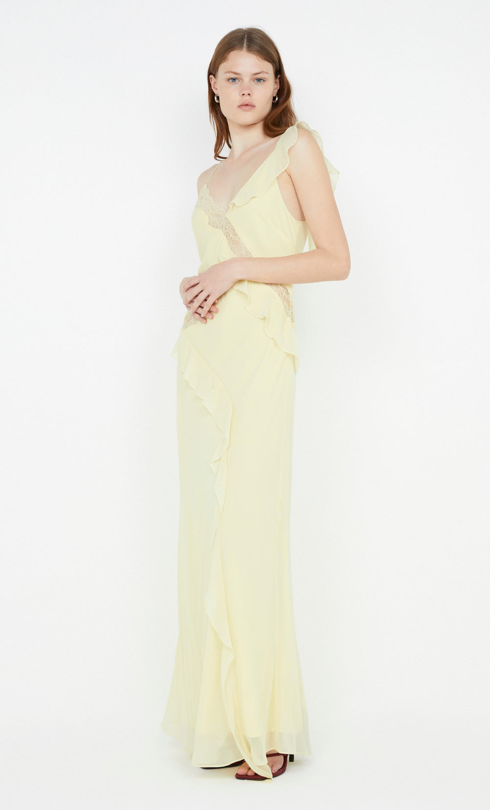 KNOX MAXI DRESS - ICE YELLOW