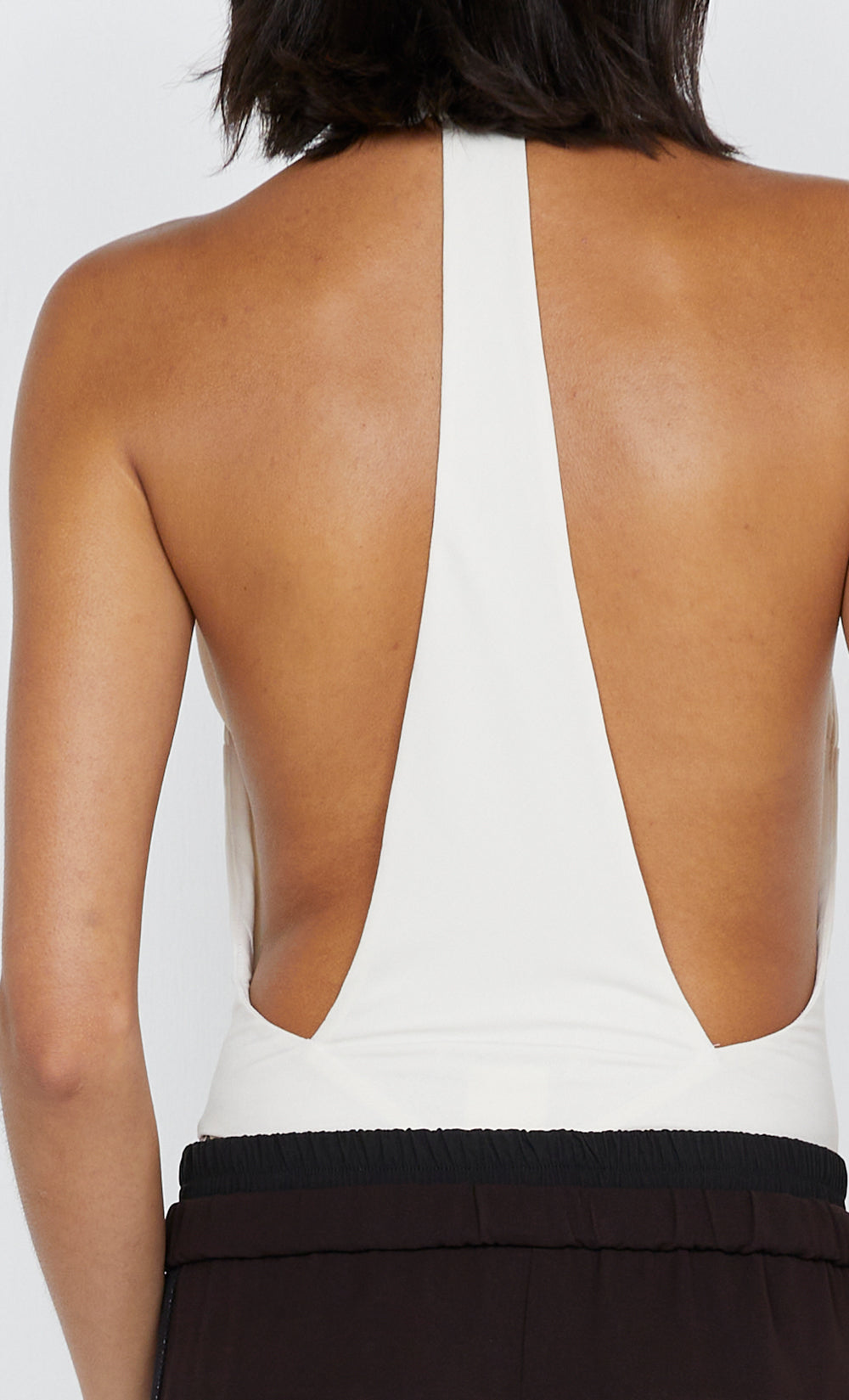 LARSEN RACER BODYSUIT - IVORY