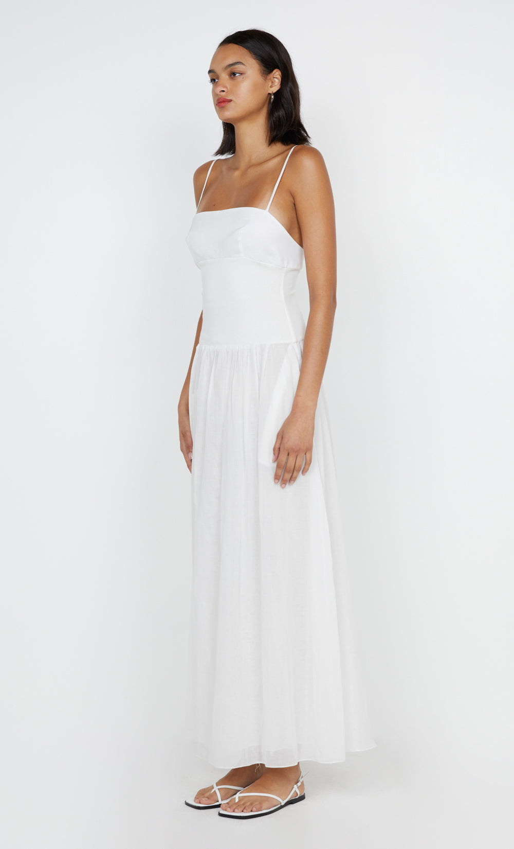 LINA MAXI DRESS - WHITE