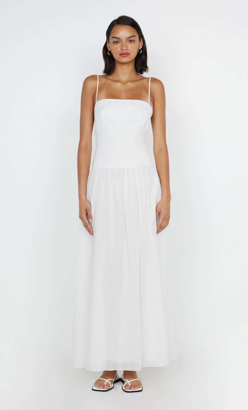 LINA MAXI DRESS - WHITE