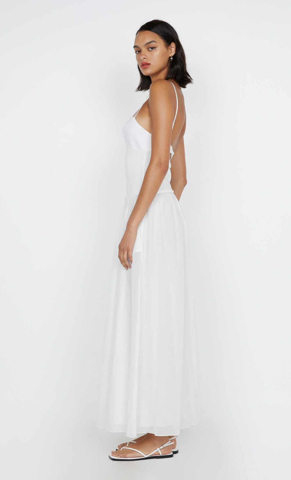 LINA MAXI DRESS - WHITE