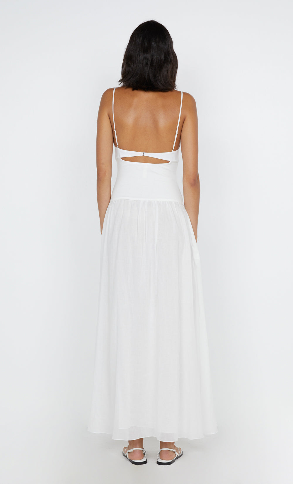 LINA MAXI DRESS - WHITE