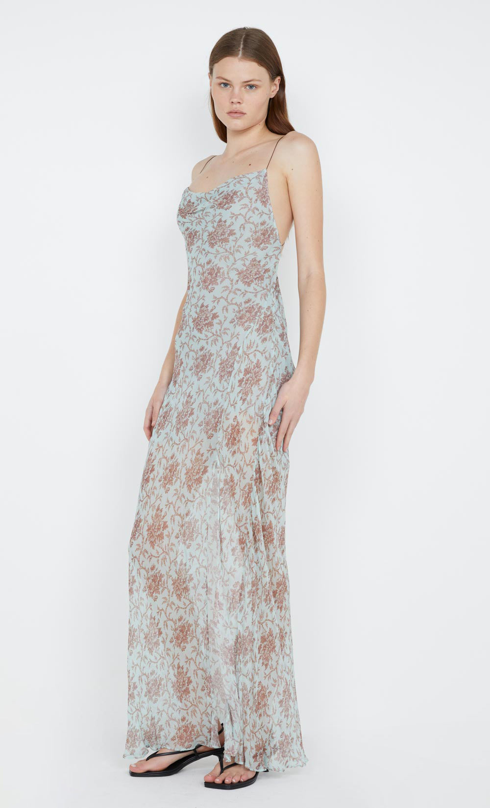 LYLOU MAXI DRESS - JUNIPER FLORAL