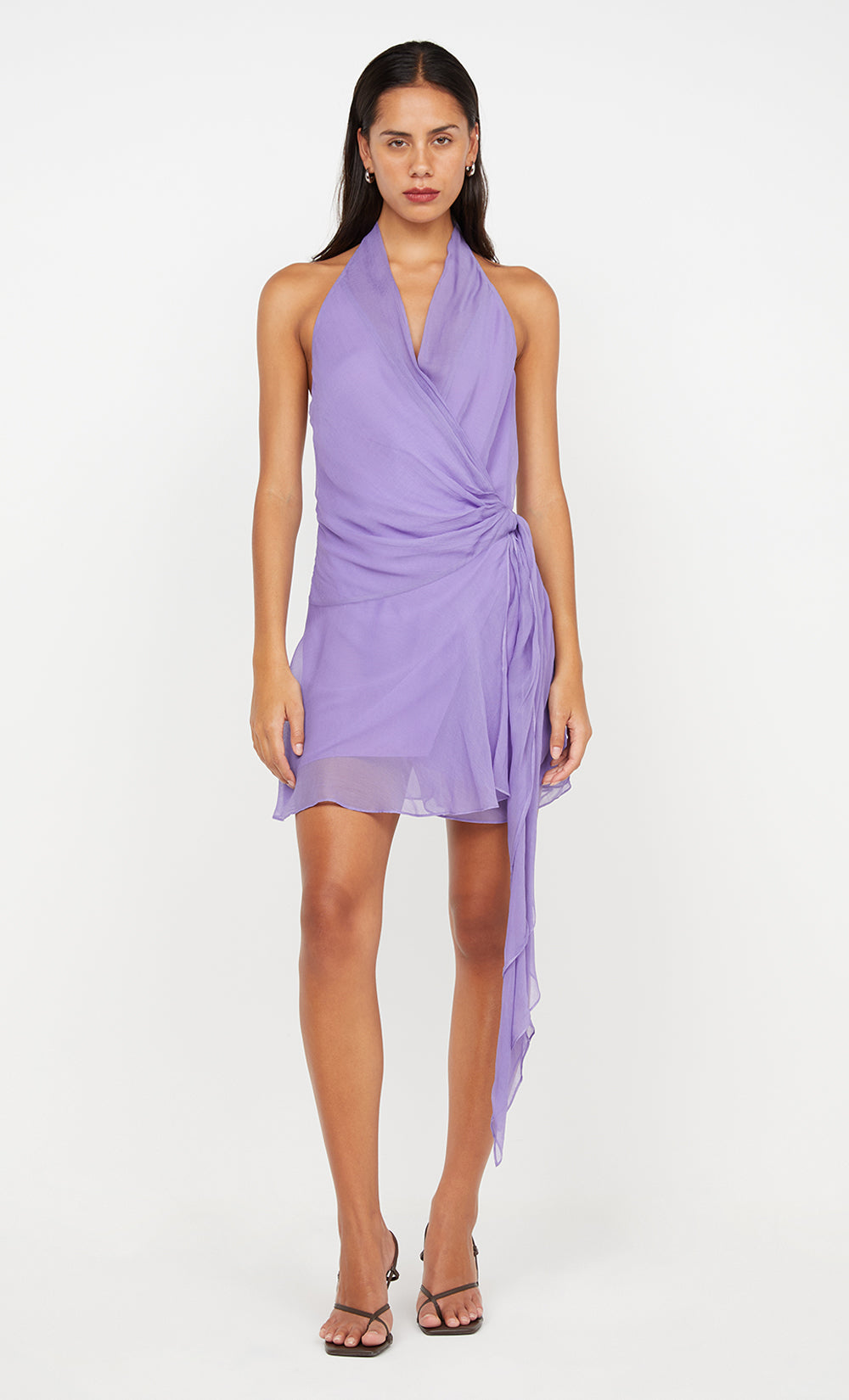 MAEVA MINI DRESS - GRAPE