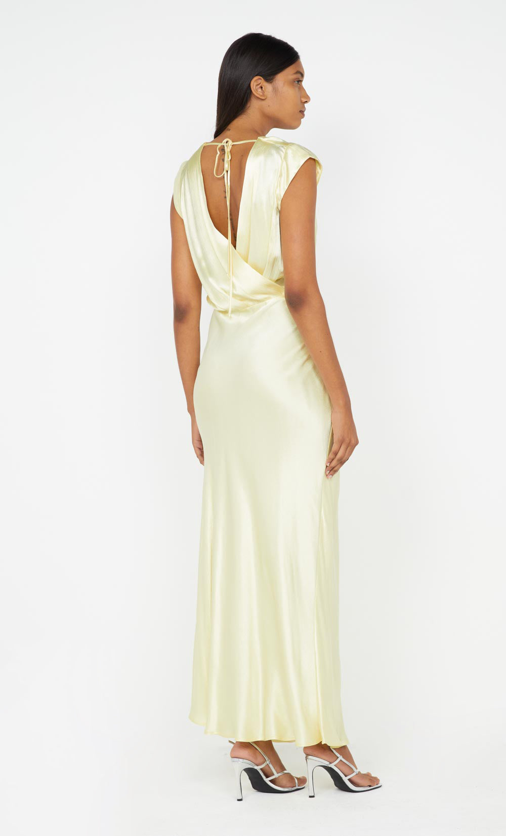 MOON DANCE MAXI DRESS - ICE YELLOW