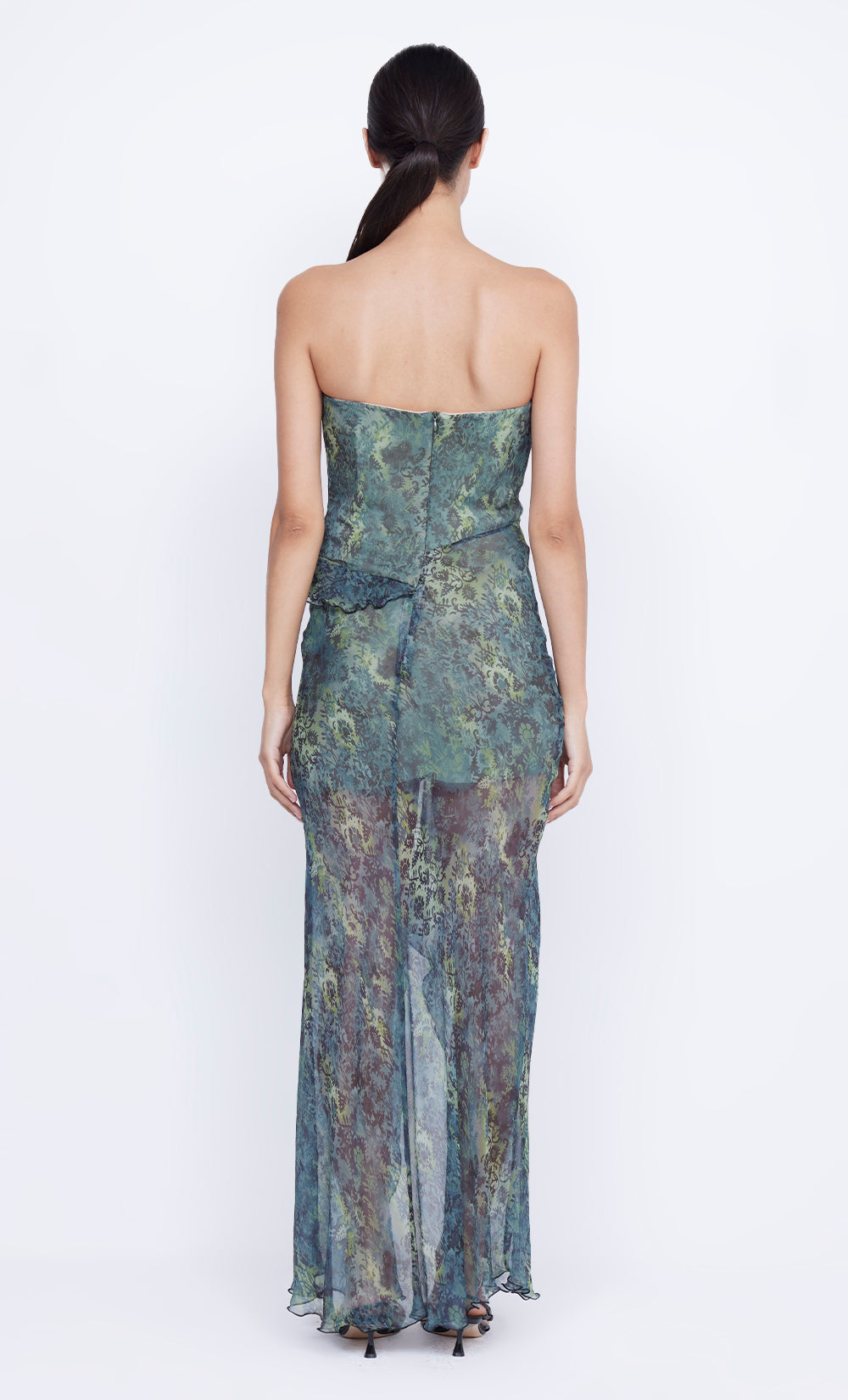 OPAL STRAPLESS MAXI DRESS - NOUVEAU BLEUE