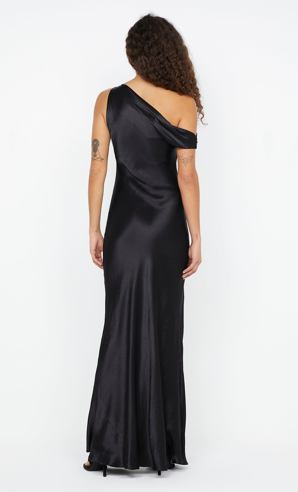 SOL ASYM DRESS - BLACK