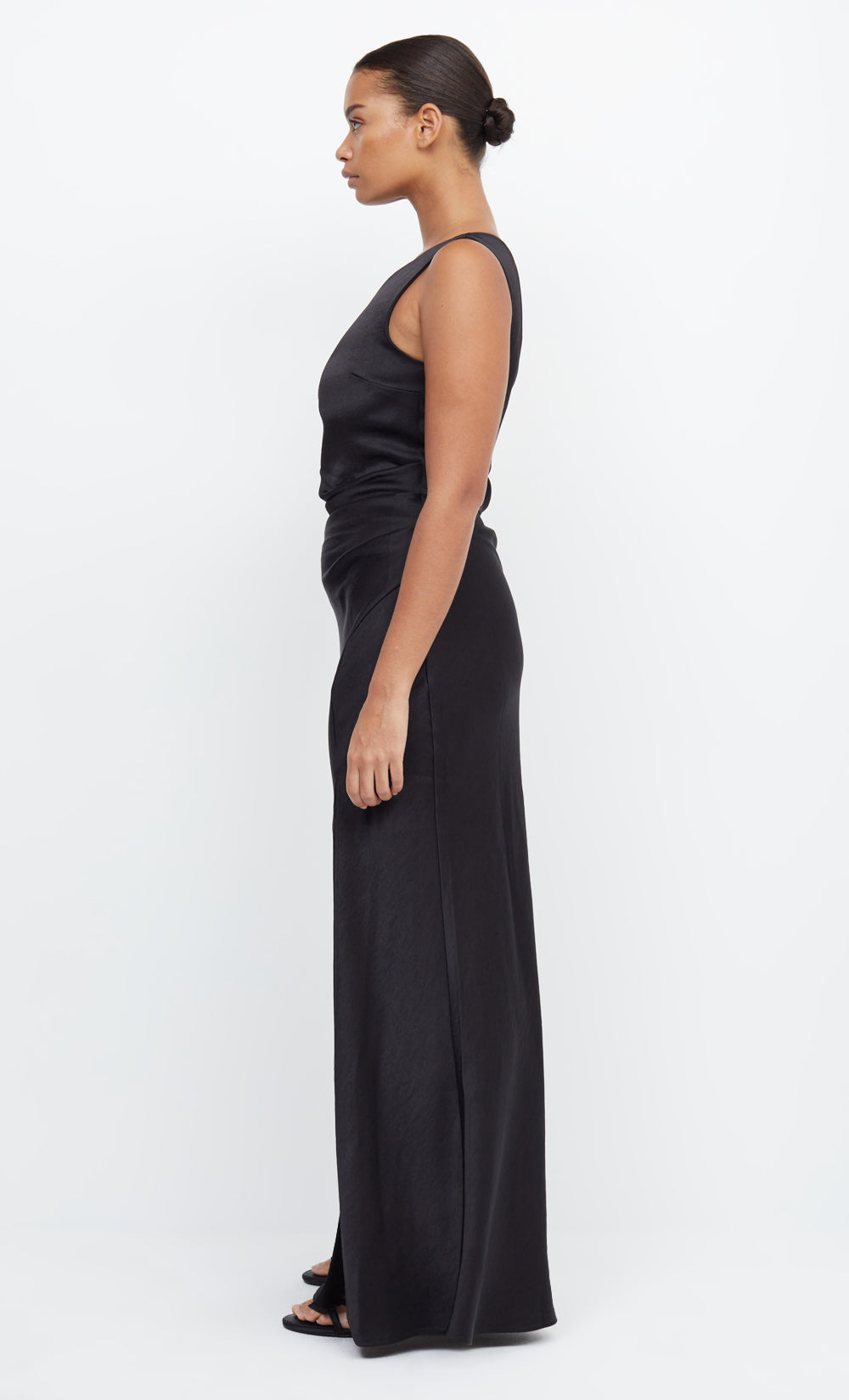 THE DREAMER ASYM DRESS - BLACK