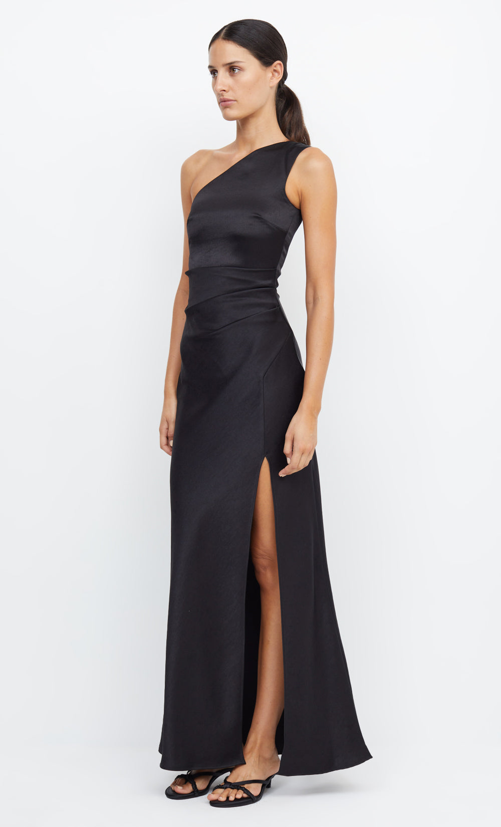 THE DREAMER ASYM DRESS - BLACK